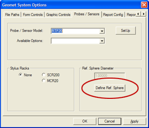 Reference Sphere Definition Access