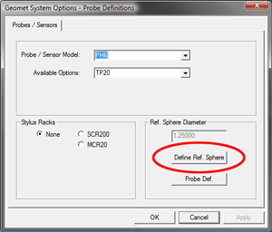 Reference Sphere Definition Access