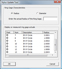 Ring Gage Setup