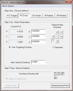 PCS AXis Specified Target