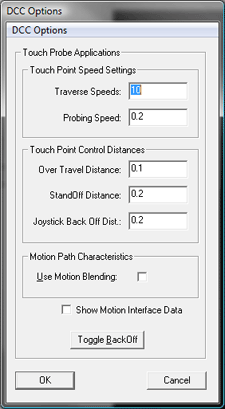 PMAC DCC Settings